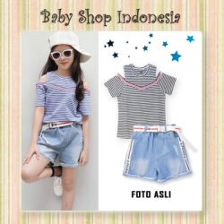 large Blouse Babol Salur hitam